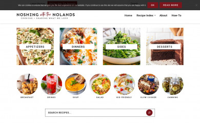 noshingwiththenolands.com screenshot