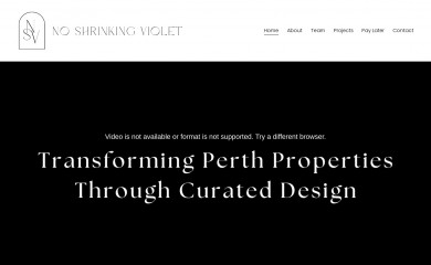 noshrinkingviolet.com.au screenshot