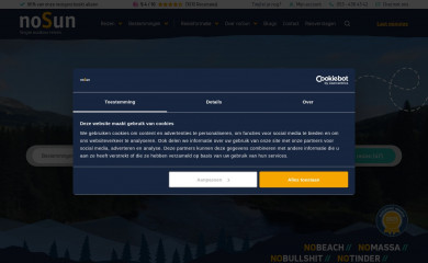 nosun.nl screenshot