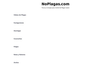 noplagas.com screenshot
