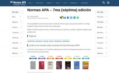 normas-apa.org screenshot