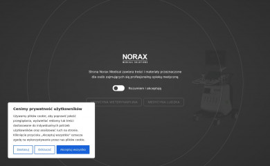noraxmedical.pl screenshot