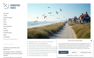 norddeich-infos.de screenshot