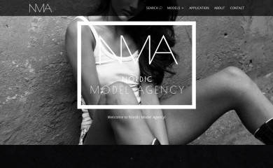 nordicmodelagency.com screenshot