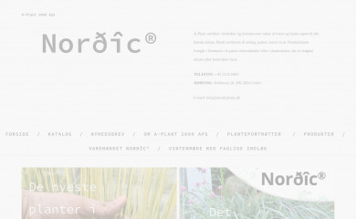 nordicplants.dk screenshot