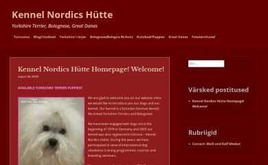 nordicshytte.com screenshot