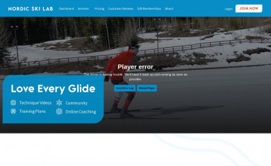 nordicskilab.com screenshot