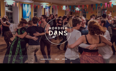 nordiskdans.dk screenshot