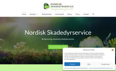 nordiskskadedyrservice.dk screenshot