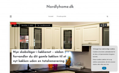 nordlyhome.dk screenshot