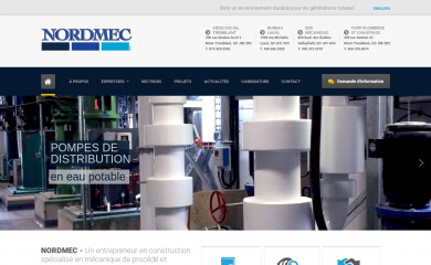 nordmec.ca screenshot