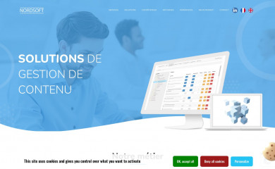 nordsoft.fr screenshot