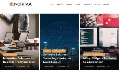 norpak.ca screenshot