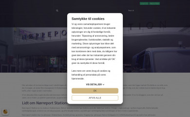 norreportstation.dk screenshot
