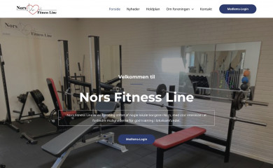 norsfitnessline.dk screenshot