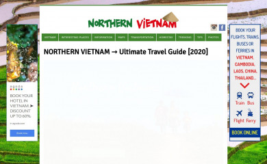 north-vietnam.com screenshot