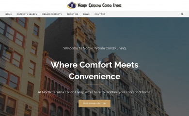 northcarolinacondoliving.com screenshot