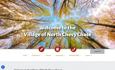 northchevychase.org screenshot