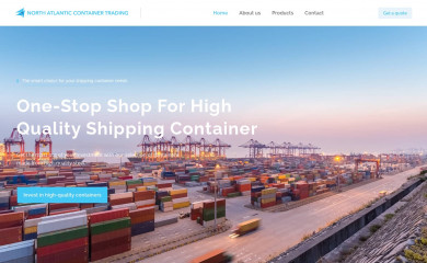 northatlanticcontainers.com screenshot