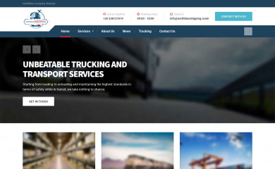 northblueshipping.com screenshot