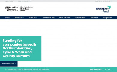 northeastfund.org screenshot