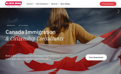 northedgeimmi.com screenshot