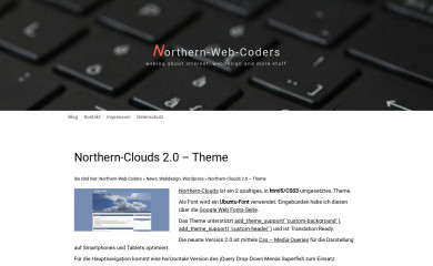 http://www.northern-web-coders.de/blog/archiv/2012/05/01/northern-clouds-theme/ screenshot