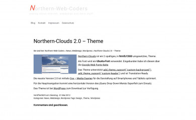 http://www.northern-web-coders.de/blog/archiv/2012/05/01/northern-clouds-theme/ screenshot
