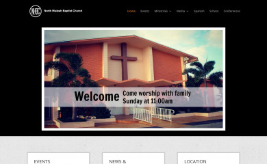 northhialeahbaptist.com screenshot