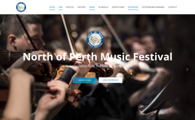 northofperthmusicfestival.com.au screenshot