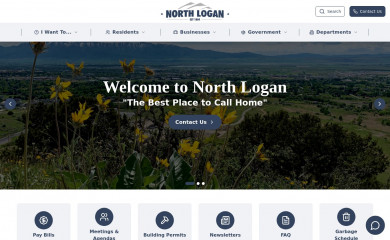 northlogancity.org screenshot