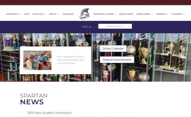 northlandprep.org screenshot