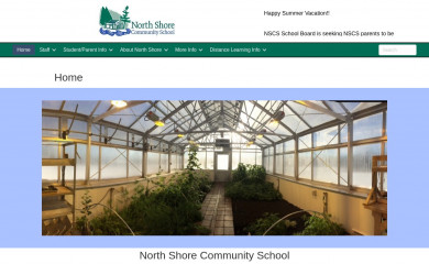 northshorecommunityschool.org screenshot
