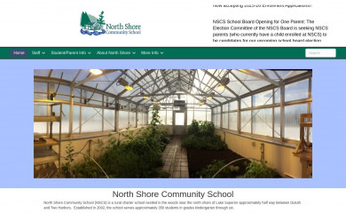 northshorecommunityschool.org screenshot