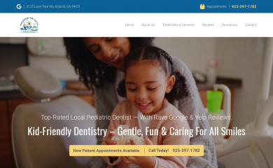 northshorekidsdental.com screenshot