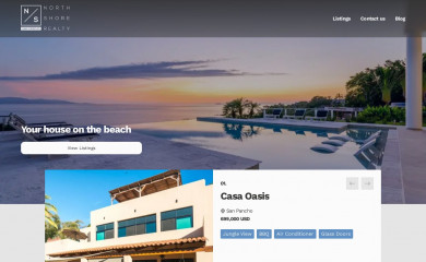 northshorerealtysanpancho.com screenshot