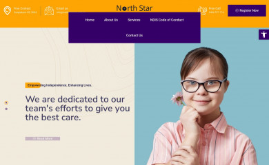 northstarcare.com.au screenshot