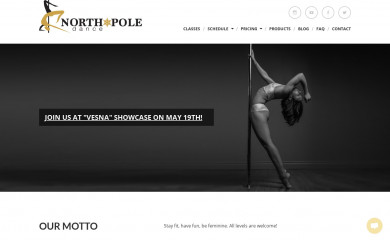 northpole.dance screenshot