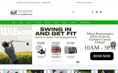 northway8golf.com screenshot