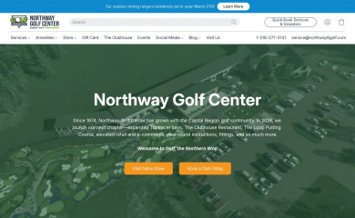 northway8golf.com screenshot