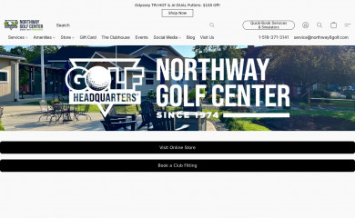 northway8golf.com screenshot