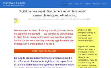 http://northwestcamera.com screenshot