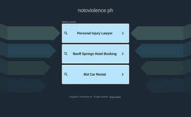 notoviolence.ph screenshot