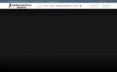 notaires-marais-bastille.fr screenshot