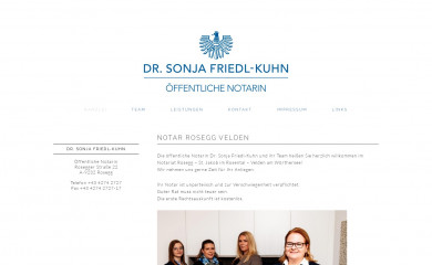 notar-rosegg.at screenshot