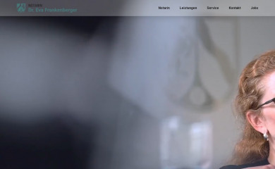 notarin-frankenberger.de screenshot