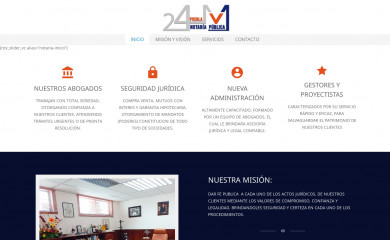 notaria24puebla.com.mx screenshot