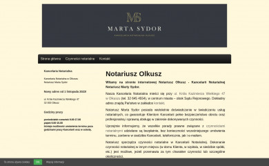 notariusz.olkusz.pl screenshot