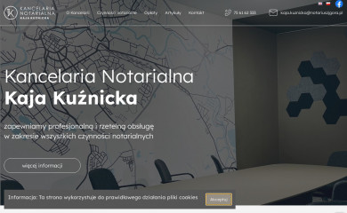 notariuszjgora.pl screenshot