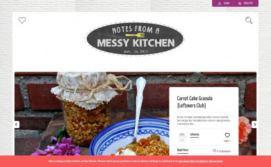 notesfromamessykitchen.com screenshot